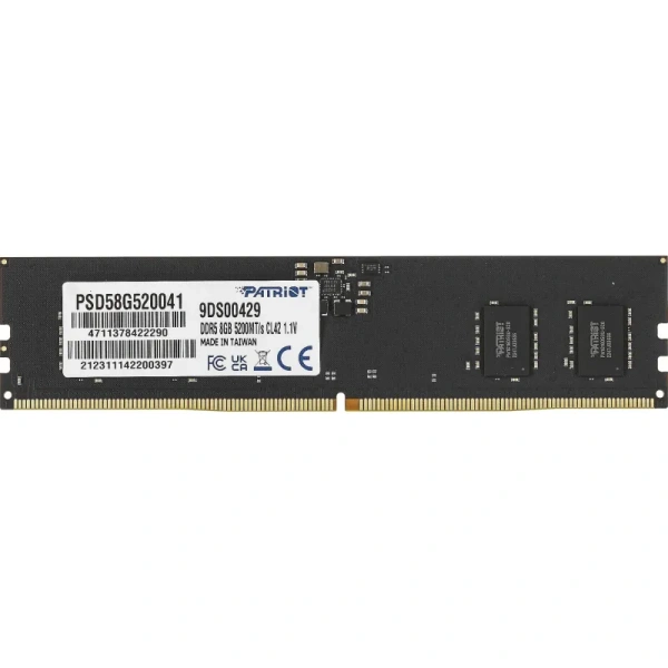 Модуль памяти Patriot Memory PSD58G520041 DDR5 8 ГБ