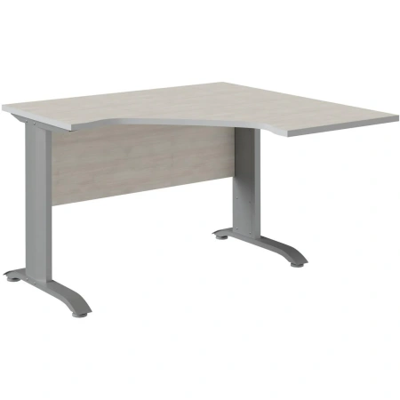 Рабочая станция Swift правая (дуб шамони светлый/серый, 1200х1200х750  мм)