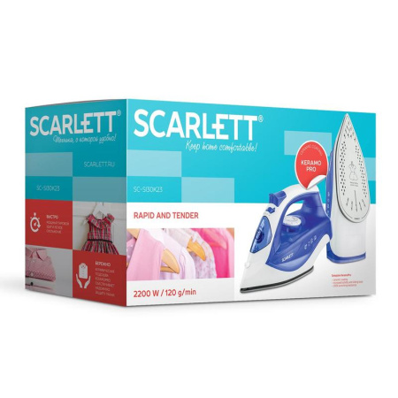 Утюг Scarlett SC-SI30K23 синий