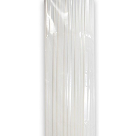 Палочки для воздушных шариков Пати Бум белые (100 штук в упаковке)