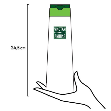 Шампунь Чистая линия Крапива укрепляющий 400 мл