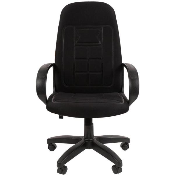 Кресло для руководителя Chairman 727 черное (ткань, пластик)