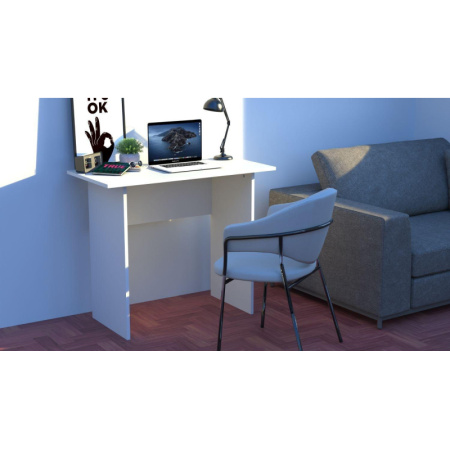 Стол компьютерный Сула (белый, 900х450х750 мм)