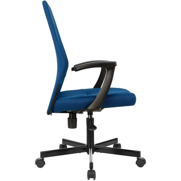 Кресло офисное Easy Chair 225 PTW синее (сетка/ткань, металл)