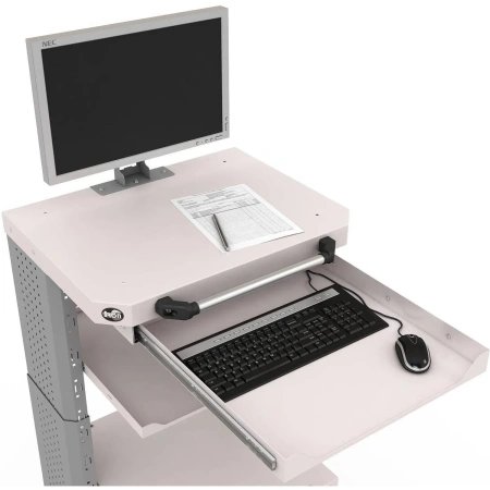 Тележка Comtex №5 (темно-серый/светло-серый, 633х555х1468 мм)