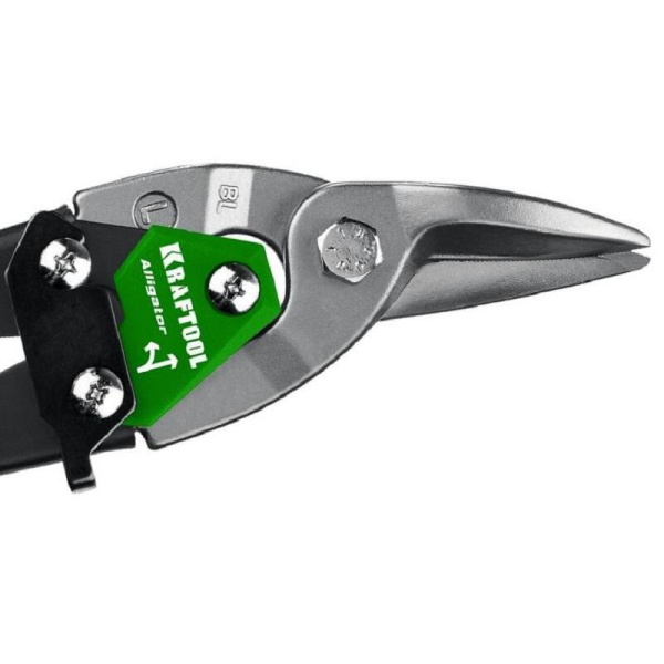 Ножницы левые по металлу KRAFTOOL Alligator Левые , 250 мм (2328-L)