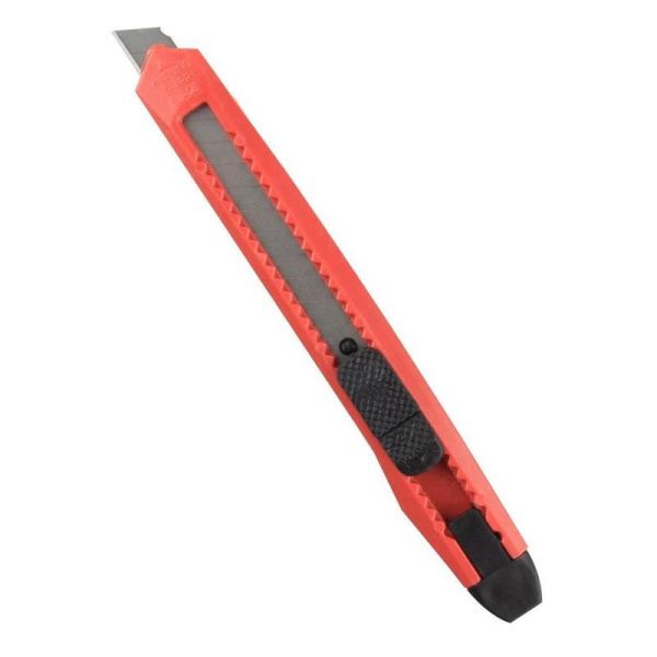 Нож канцелярский Attache Economy с фиксатором (ширина лезвия 9 мм)