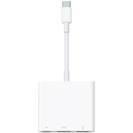 Адаптер Apple USB-C Digital AV Multiport Adapter белый MUF82ZM/A