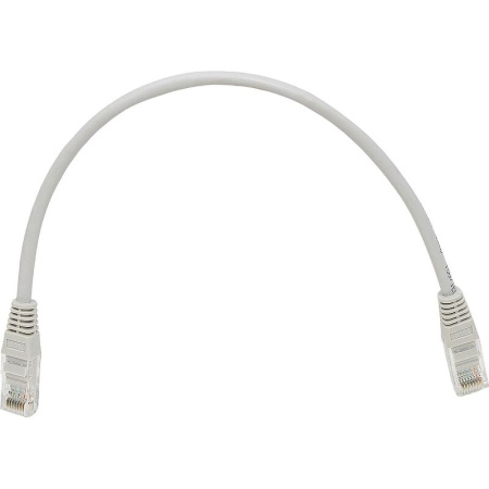 Патч-корд витая пара TWT TWT-45-45-0.3-GY cat 5e 0.3 м