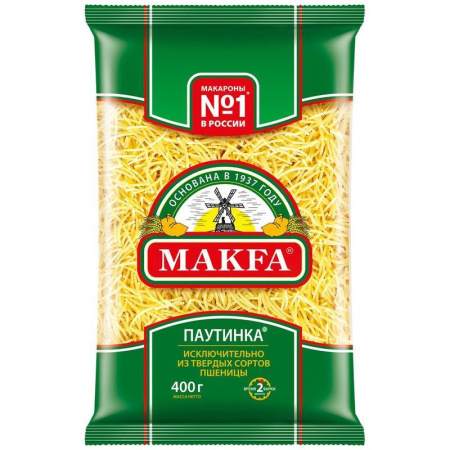Макароны Макфа Вермишель Паутинка 400 г