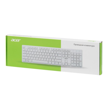 Клавиатура проводная Acer OKW123 (ZL.KBDEE.00D)