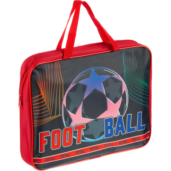 Папка школьника А4 с ручками + твердое дно, ШИРОКАЯ ПШ-11, ЛИГА 2025