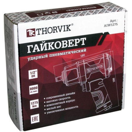 Гайковерт пневматический ударный Thorvik AIW1275