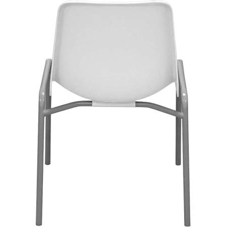 Стул обеденный Комус Мебель Стрит белый (пластик, металл)