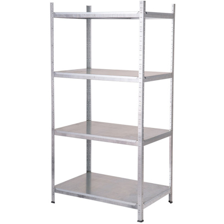 Стеллаж металлический HIT оцинкованный (4 полки, 912х500х1824 мм)