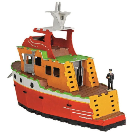 Набор для творчества Корабль с красками и кистью