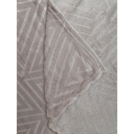 Плед Texrepublic Elite Греция фланель 150x200 см серый