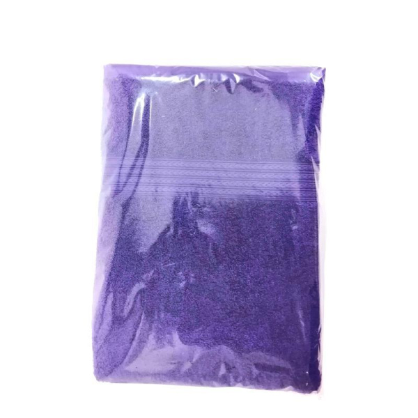 Полотенце махровое 50x90 см 400 г/кв.м фиолетовое