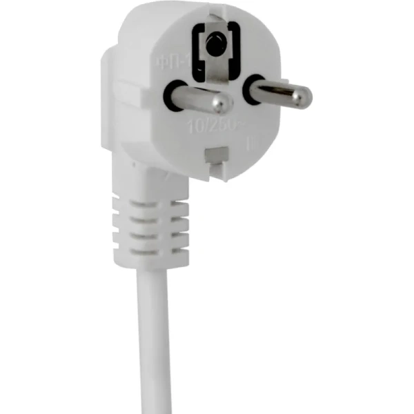 Удлинитель Progix PG211 2 розетки 3 м с заземлением белый