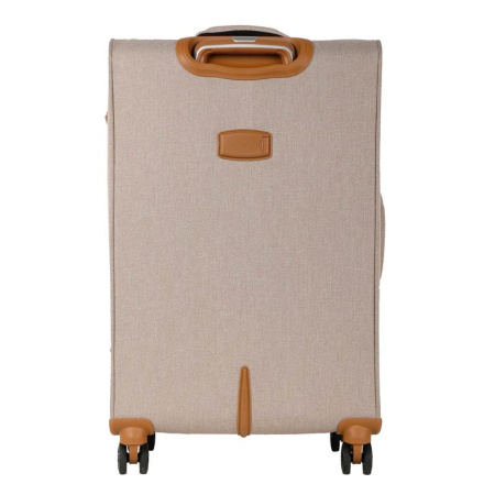 Чемодан Polar 62 литра из ткани бежевый (Р1913) Чемодан Polar 62 литра из ткани бежевый (Р1913)