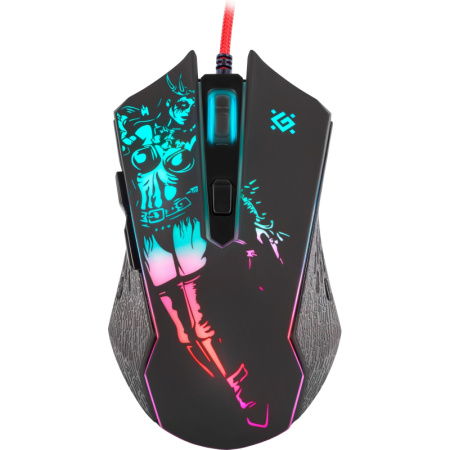 Мышь игровая Defender Sin'Sister GM-933 чёрная (52933)