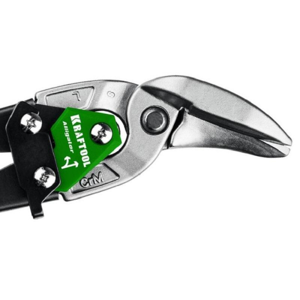 Ножницы левые усиленные по металлу с выносом KRAFTOOL Alligator, 250 мм  (2328-OL)