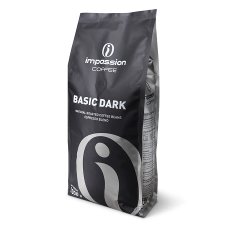 Кофе в зернах Impassion Basic Dark 1 кг Кофе в зернах Impassion Basic Dark 1 кг