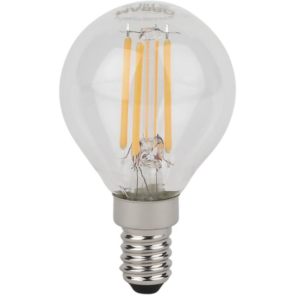 Лампа светодиодная Osram 5 Вт Е14 (Р, 4000 К, 600 Лм, 220 В,  4058075684447)