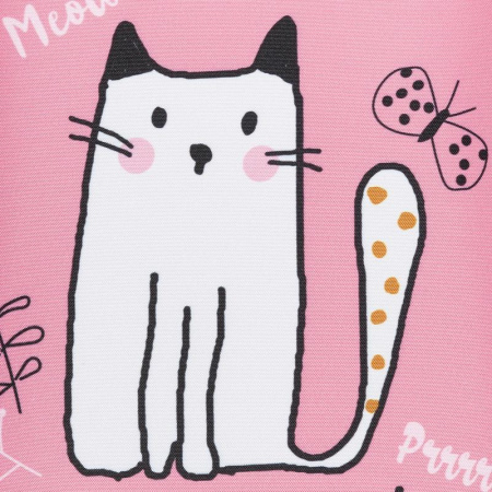 Ранец №1School Light Friendly cats, 2 отд., 700гр