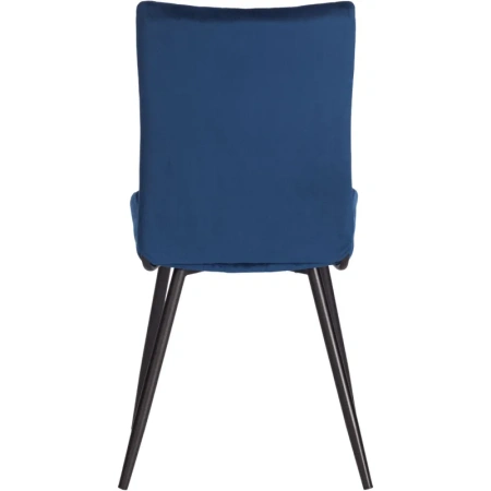 Стул обеденный Комус Мебель Fresno синий (ткань, металл)