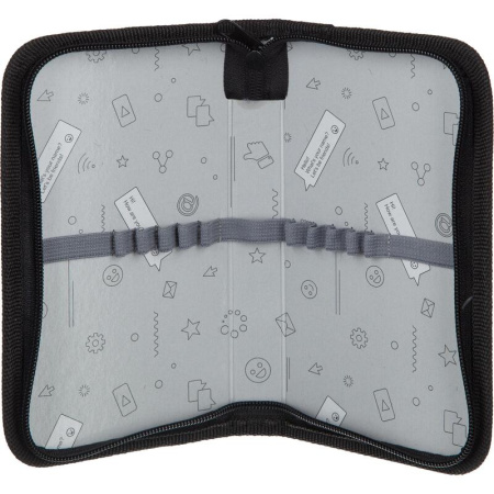 Пенал односекционный №1 School Team оранжевый