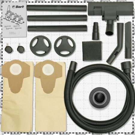 Пылесос строительный Bort BSS-1640-STORM (93417517)