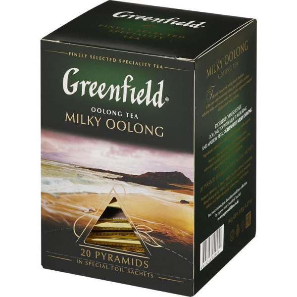 Чай Greenfield Milky Oolong зеленый 20 пакетиков