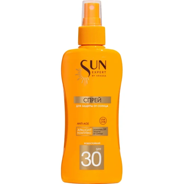 Спрей солнцезащитный Sun Expert SPF30 180 мл