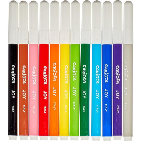 Набор фломастеров Carioca Joy 12 цветов