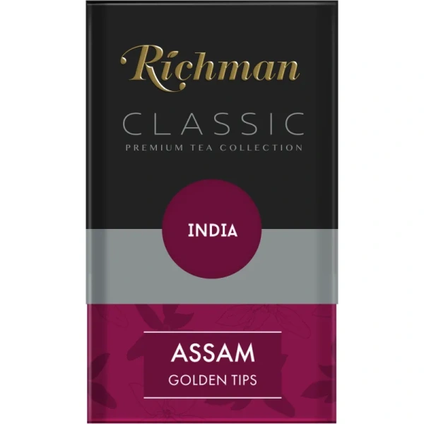 Чай листовой чёрный Richman Ассам 100 г