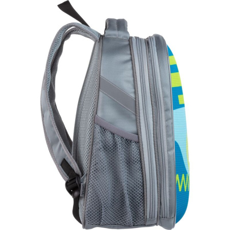 Ранец Комус Класс Light Team серый с двумя отделениями