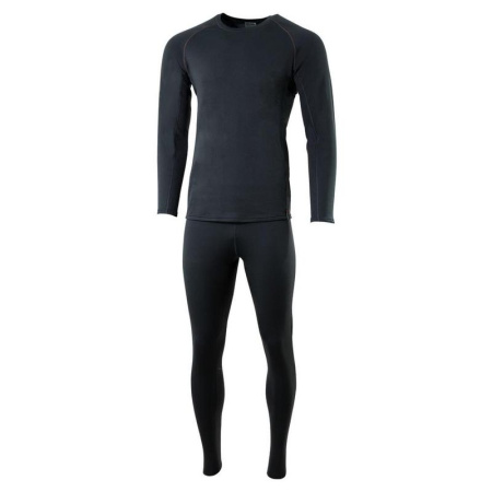 Термобелье нательное мужское зимнее Brodeks regular action серое с  начесом (размер 64-66, рост 188-194)