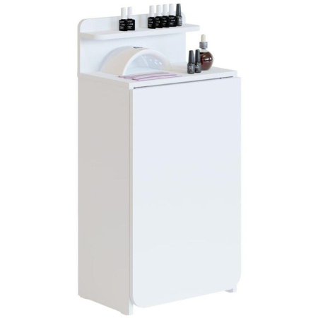 Стол компьютерный раскладной Сокол СП-19 (белый, 446х312х916 мм)