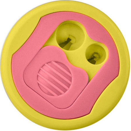 Точилка Attache Happy,с контейнером,2отверстия, в асс