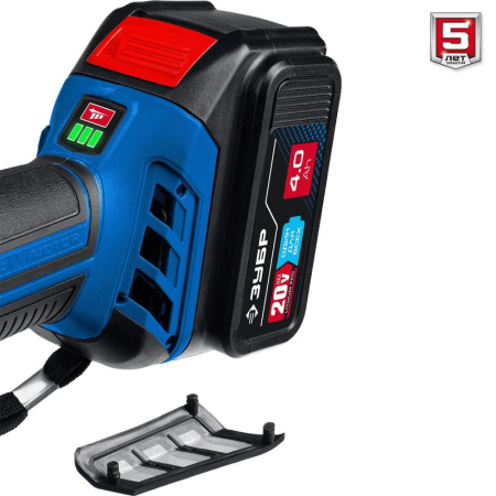 Шлифмашина угловая аккумуляторная ЗУБР AB-125-41