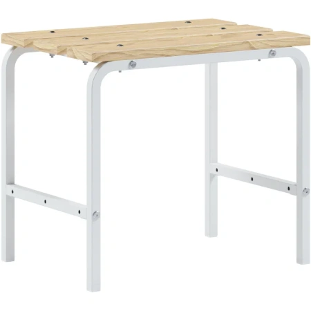 Скамья для раздевалок Металл-Завод сосна (дерево, металл, 430х350х450  мм)