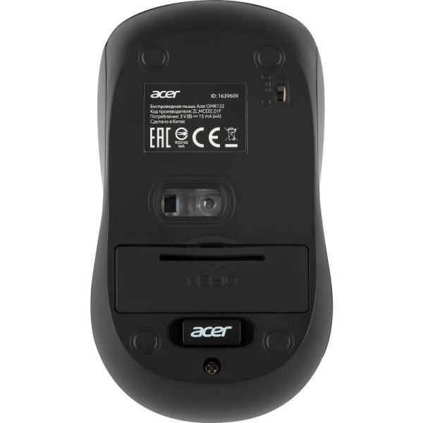 Мышь беспроводная Acer OMR132 синяя/черная (ZL.MCEEE.01F)