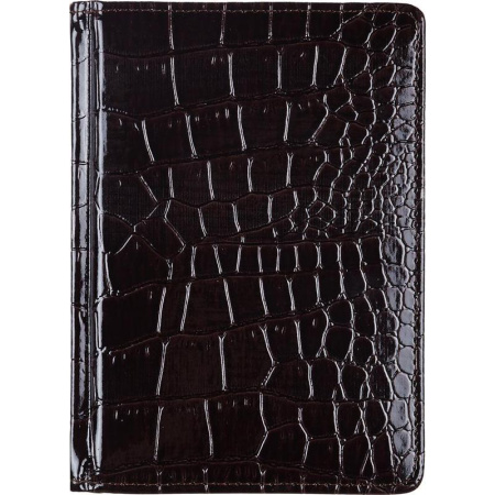 Ежедневник недатированный Attache Caiman искусственная кожа А6 136  листов коричневый (золотистый обрез, 110х155 мм)