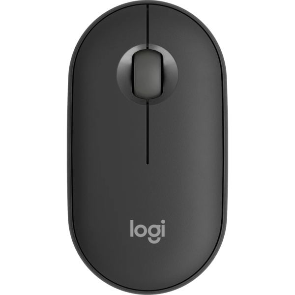 Мышь беспроводная Logitech Pebble Mouse 2 M350s черная (910-007015)