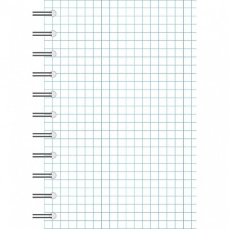 Блокнот Альт Off-line А6 80 листов синий в клетку на спирали (105x140 мм) (артикул производителя 3-80-155)