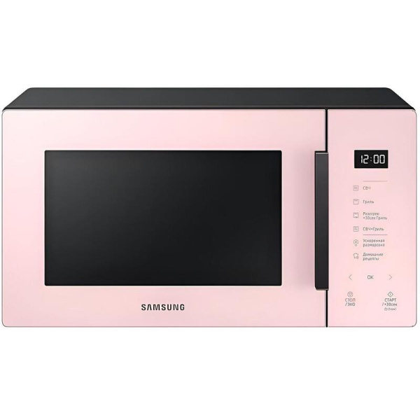 Микроволновая печь Samsung MG23T5018AP/BW 23л. 800Вт розовый/черный