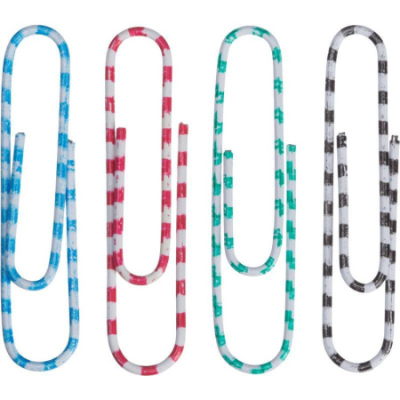 Скрепки Зебра Attache, полимер, 50 мм., 50 шт.в карт/уп. Скрепки Зебра Attache, полимер, 50 мм., 50 шт.в карт/уп.