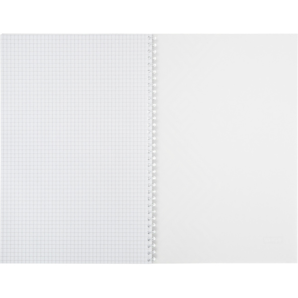 Тетрадь общая Attache А4 60 листов в клетку на гребене (обложка  комбинированная, ВД-лак, 40 штук в упаковке)