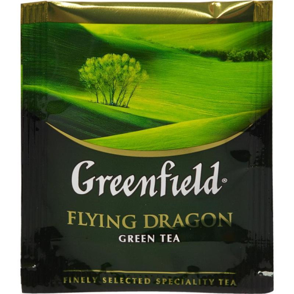 Чай Greenfield Flying Dragon зеленый 25 пакетиков